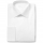 White Bib-Front Cotton Dress Shirt