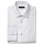 White Gold-Fit Cotton Tuxedo Shirt